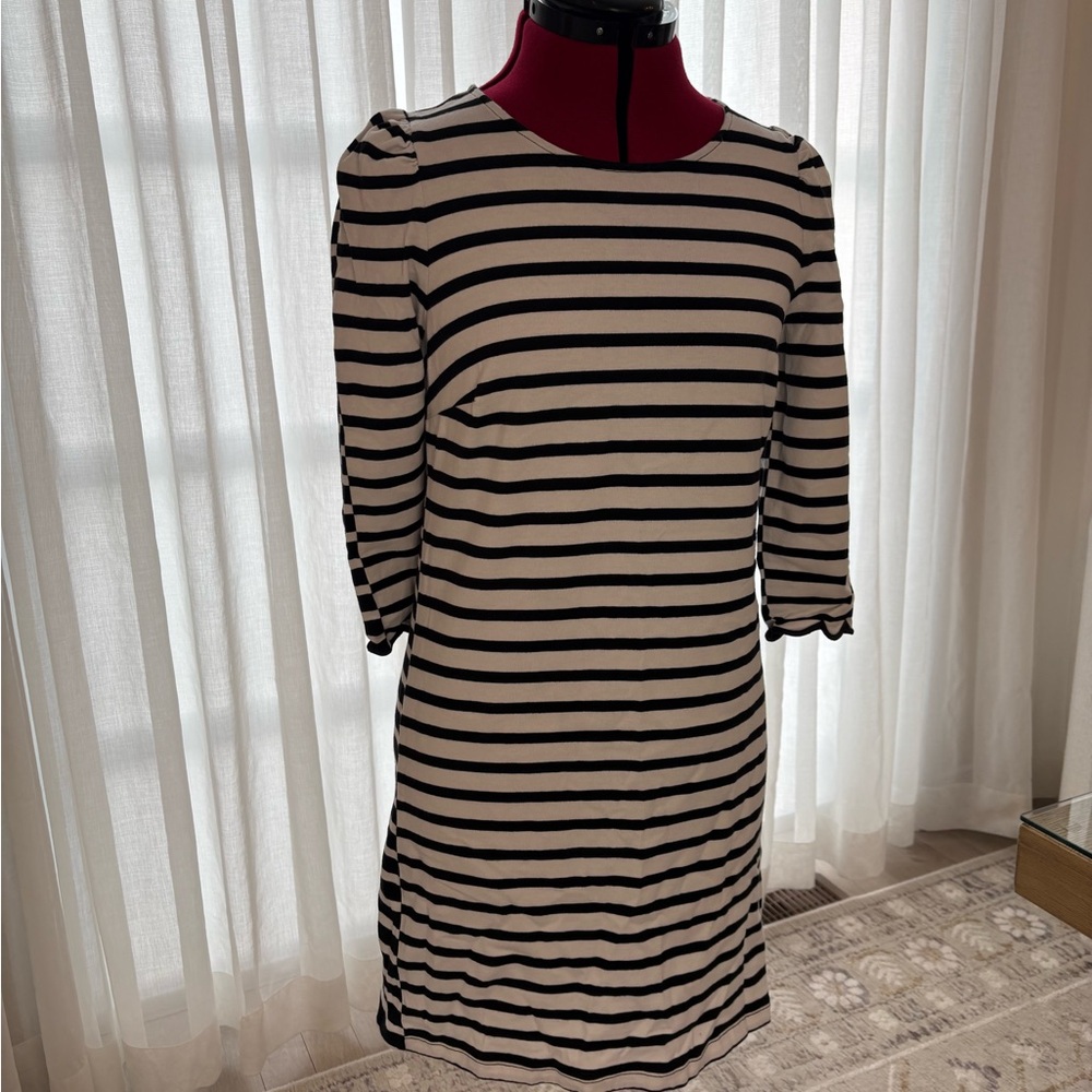 kate spade Black and White Long Sleeve Dress